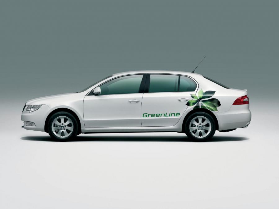  Skoda Superb GreenLine 2008 года  (фото 24 из 30)